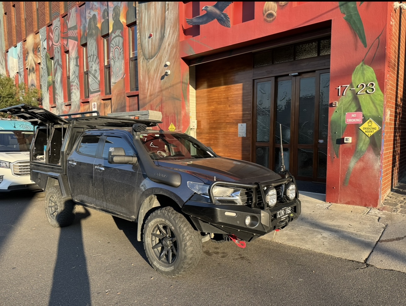 The Un-Phazed Electrical work ute